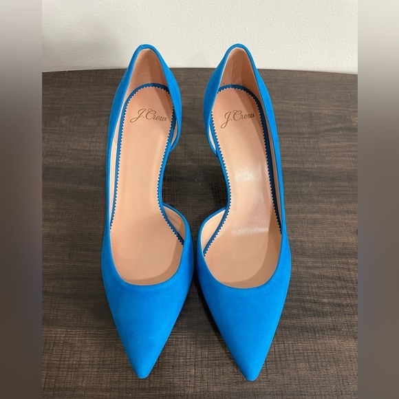 J. Crew Blue Heels - Picture 5 of 14